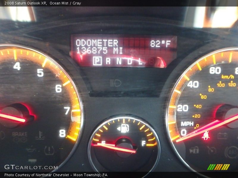 Ocean Mist / Gray 2008 Saturn Outlook XR