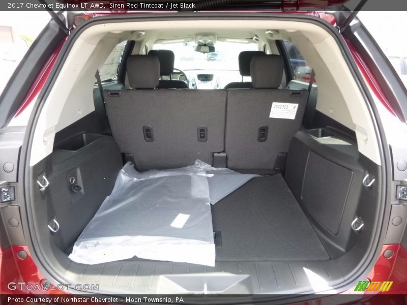 Siren Red Tintcoat / Jet Black 2017 Chevrolet Equinox LT AWD