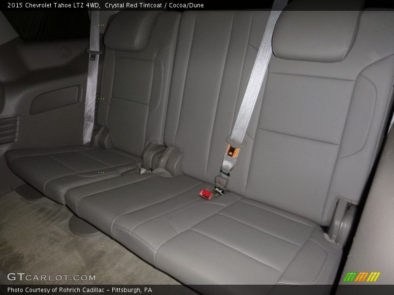 Crystal Red Tintcoat / Cocoa/Dune 2015 Chevrolet Tahoe LTZ 4WD