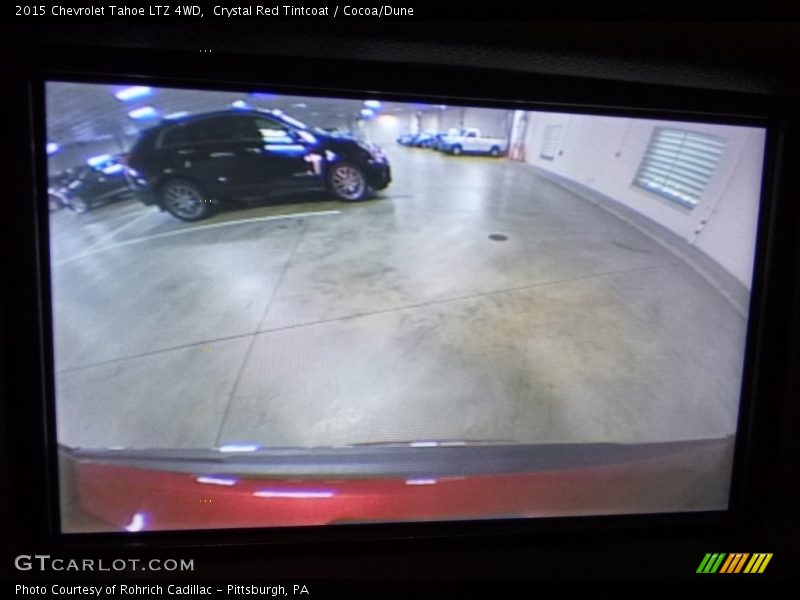 Crystal Red Tintcoat / Cocoa/Dune 2015 Chevrolet Tahoe LTZ 4WD
