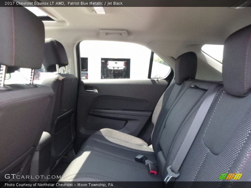 Patriot Blue Metallic / Jet Black 2017 Chevrolet Equinox LT AWD