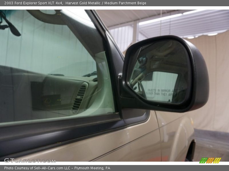 Harvest Gold Metallic / Medium Parchment Beige 2003 Ford Explorer Sport XLT 4x4