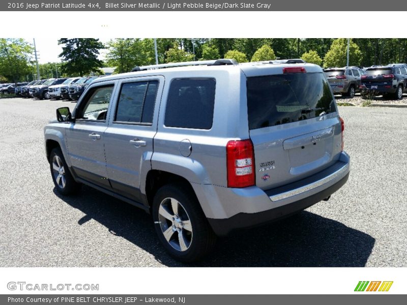 Billet Silver Metallic / Light Pebble Beige/Dark Slate Gray 2016 Jeep Patriot Latitude 4x4
