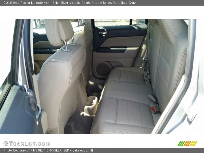Billet Silver Metallic / Light Pebble Beige/Dark Slate Gray 2016 Jeep Patriot Latitude 4x4