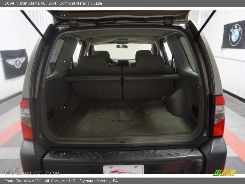Silver Lightning Metallic / Sage 2004 Nissan Xterra XE