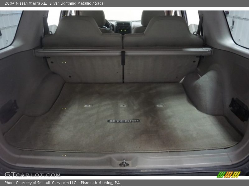 Silver Lightning Metallic / Sage 2004 Nissan Xterra XE