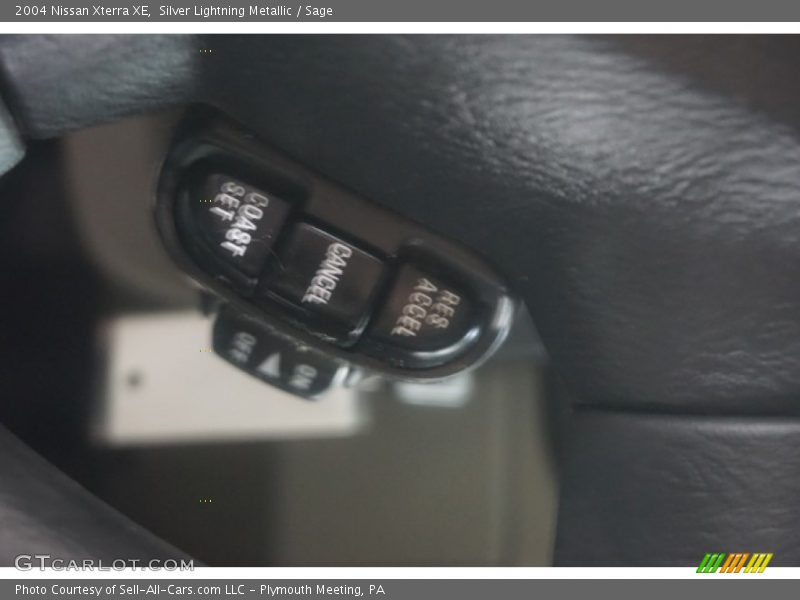 Silver Lightning Metallic / Sage 2004 Nissan Xterra XE