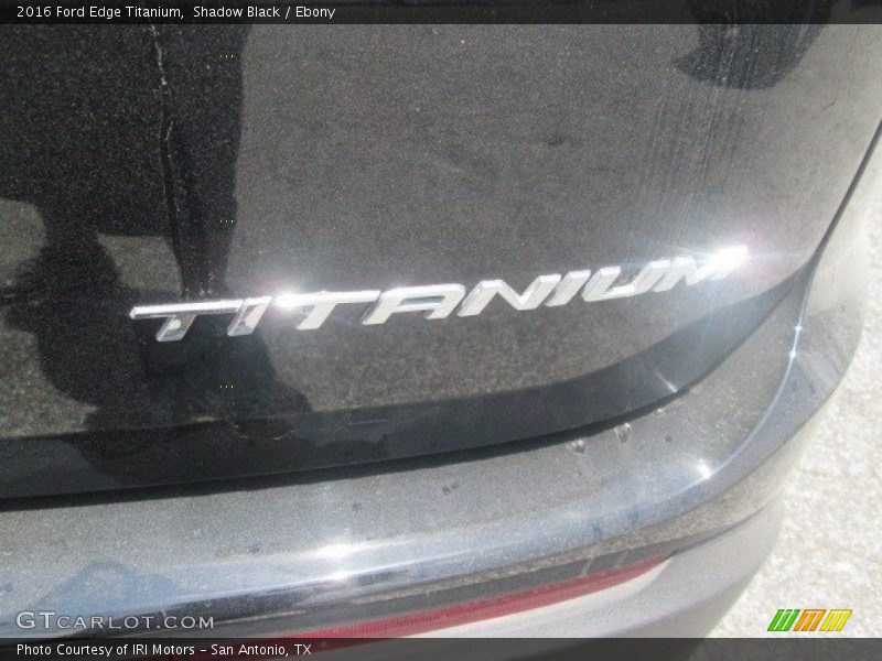 Shadow Black / Ebony 2016 Ford Edge Titanium