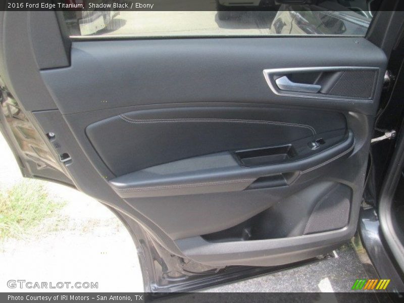 Shadow Black / Ebony 2016 Ford Edge Titanium
