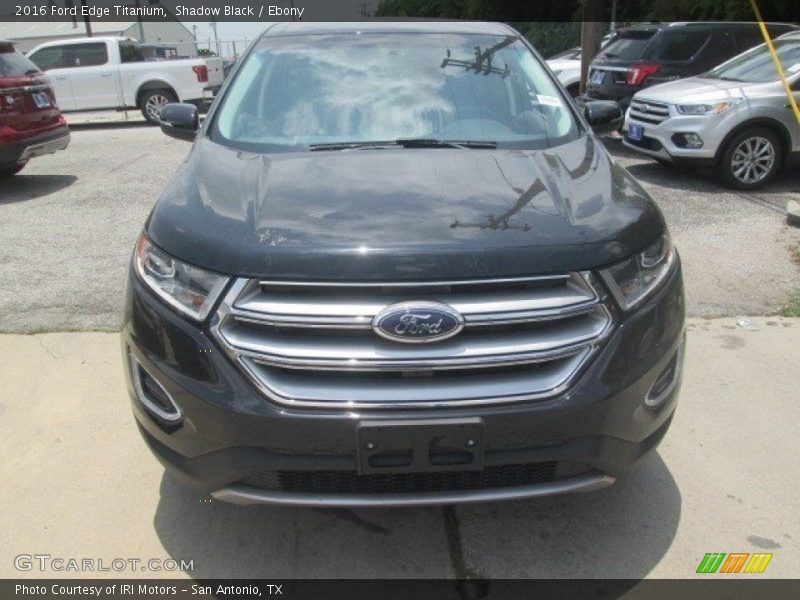 Shadow Black / Ebony 2016 Ford Edge Titanium