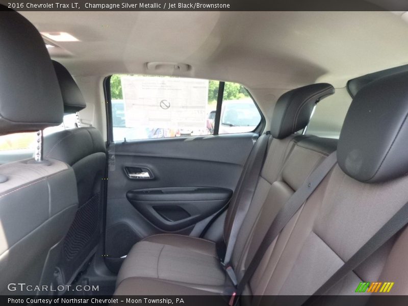Champagne Silver Metallic / Jet Black/Brownstone 2016 Chevrolet Trax LT