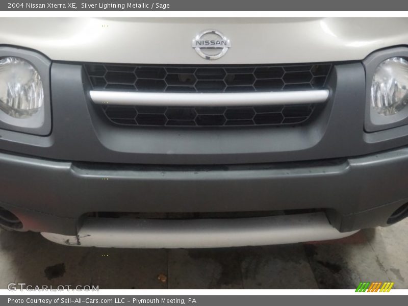 Silver Lightning Metallic / Sage 2004 Nissan Xterra XE