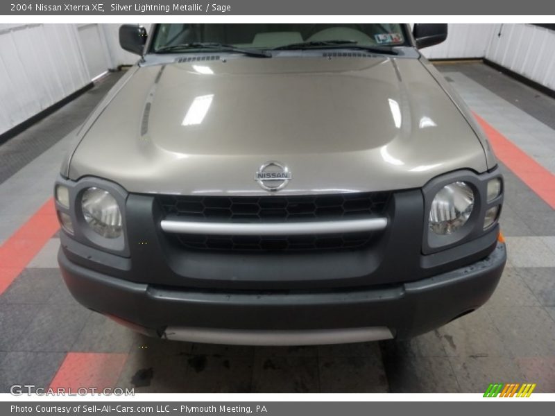 Silver Lightning Metallic / Sage 2004 Nissan Xterra XE