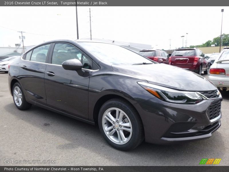 Tungsten Metallic / Jet Black 2016 Chevrolet Cruze LT Sedan