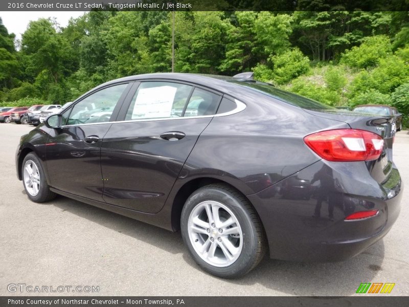 Tungsten Metallic / Jet Black 2016 Chevrolet Cruze LT Sedan