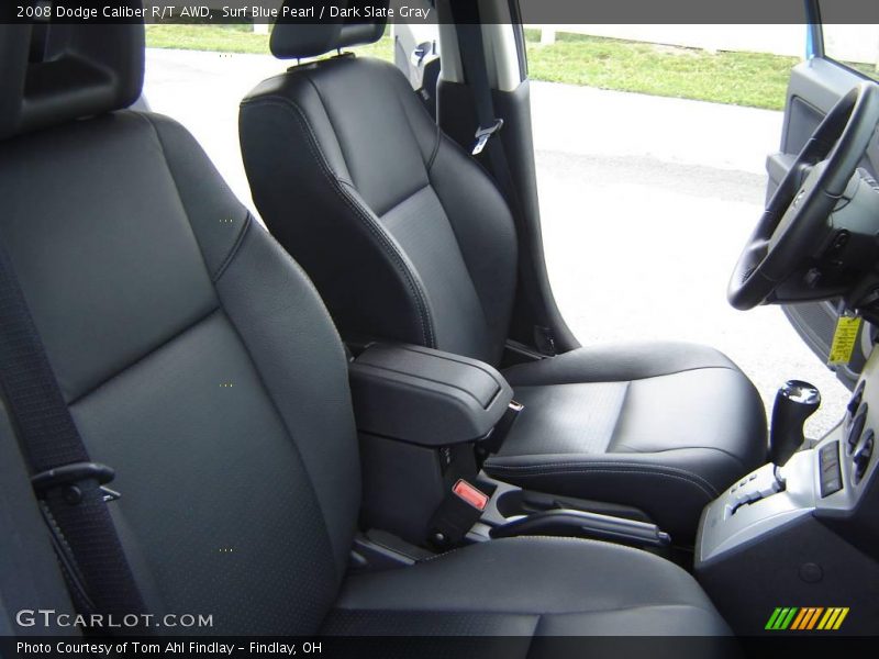 Surf Blue Pearl / Dark Slate Gray 2008 Dodge Caliber R/T AWD