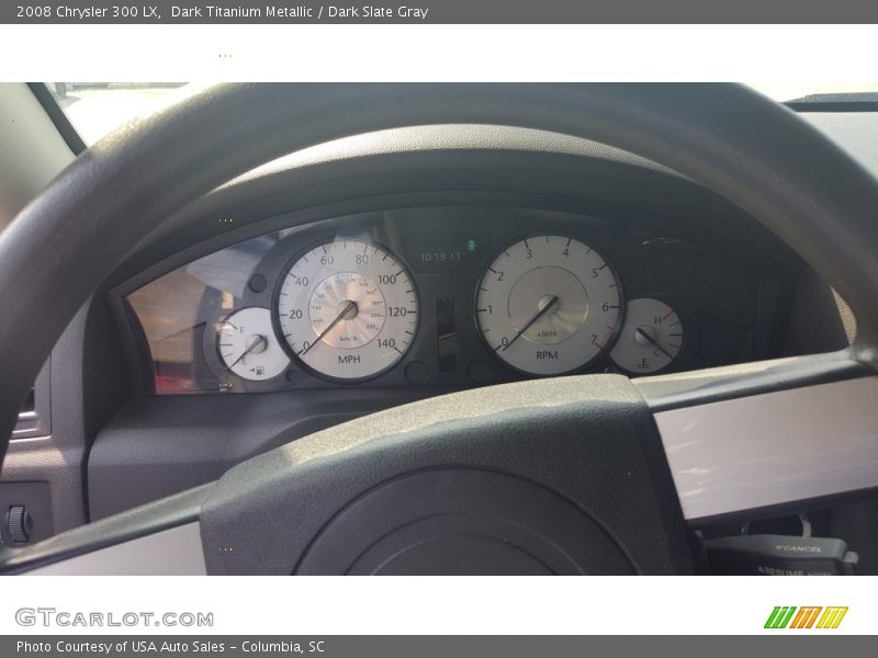 Dark Titanium Metallic / Dark Slate Gray 2008 Chrysler 300 LX