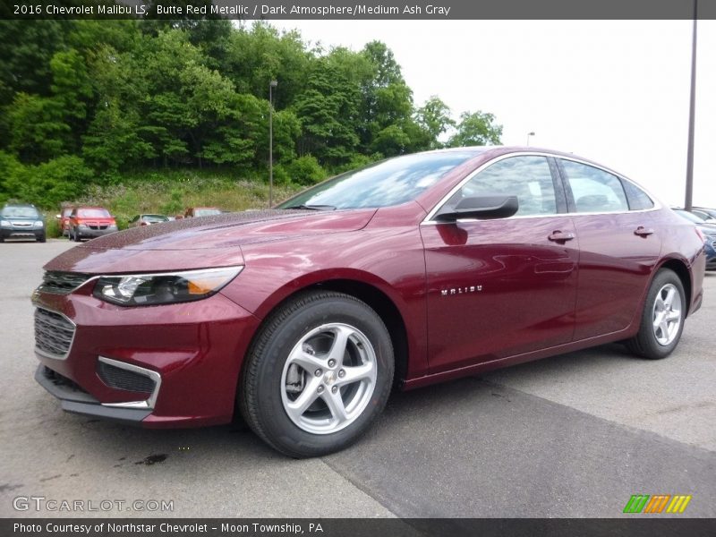 Butte Red Metallic / Dark Atmosphere/Medium Ash Gray 2016 Chevrolet Malibu LS