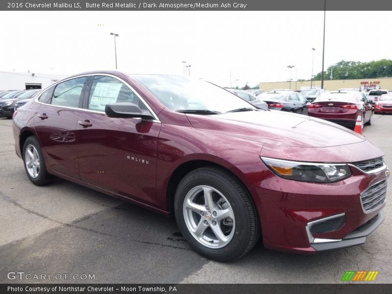 Butte Red Metallic / Dark Atmosphere/Medium Ash Gray 2016 Chevrolet Malibu LS