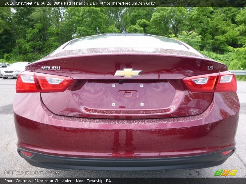 Butte Red Metallic / Dark Atmosphere/Medium Ash Gray 2016 Chevrolet Malibu LS
