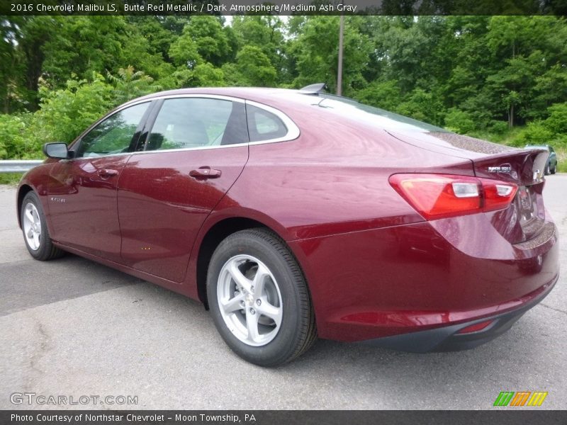 Butte Red Metallic / Dark Atmosphere/Medium Ash Gray 2016 Chevrolet Malibu LS