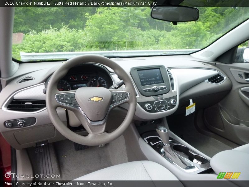 Butte Red Metallic / Dark Atmosphere/Medium Ash Gray 2016 Chevrolet Malibu LS