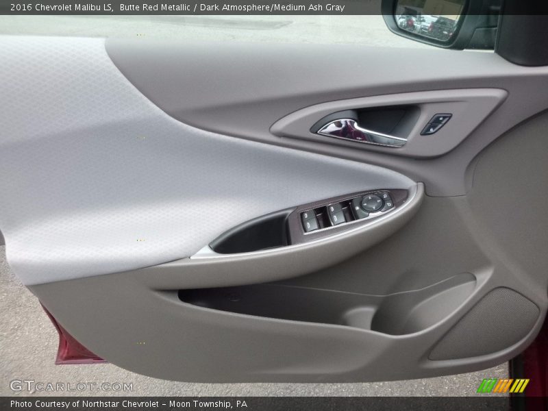 Butte Red Metallic / Dark Atmosphere/Medium Ash Gray 2016 Chevrolet Malibu LS