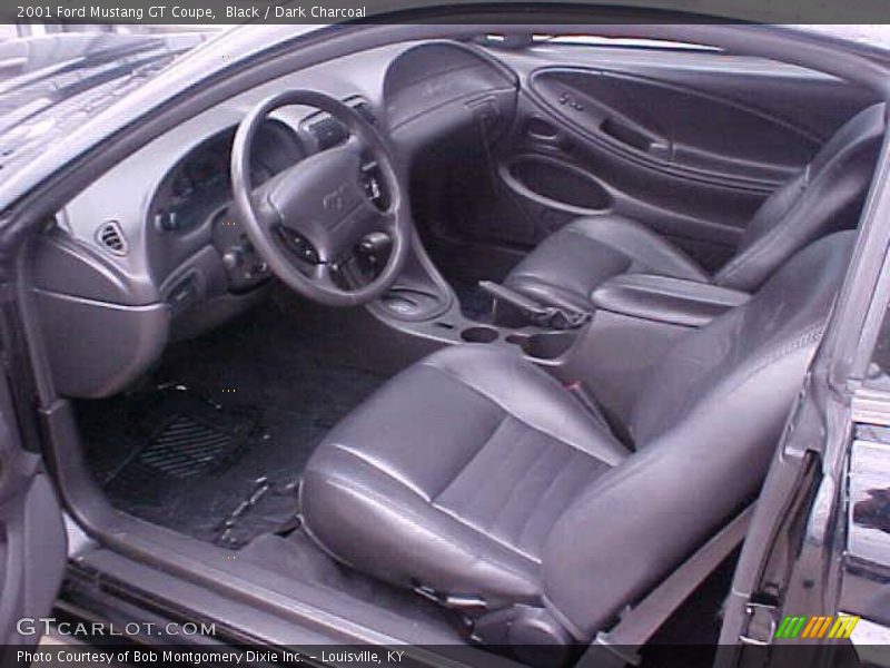 Black / Dark Charcoal 2001 Ford Mustang GT Coupe