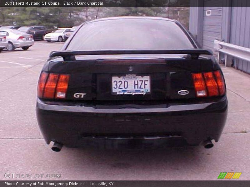 Black / Dark Charcoal 2001 Ford Mustang GT Coupe