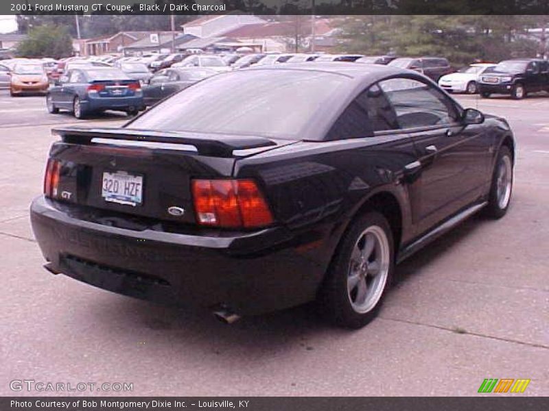 Black / Dark Charcoal 2001 Ford Mustang GT Coupe