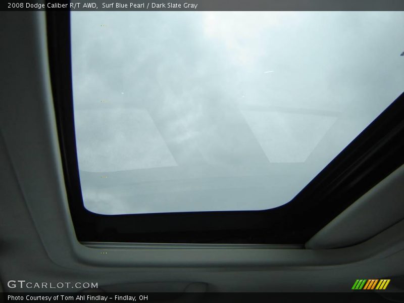 Surf Blue Pearl / Dark Slate Gray 2008 Dodge Caliber R/T AWD