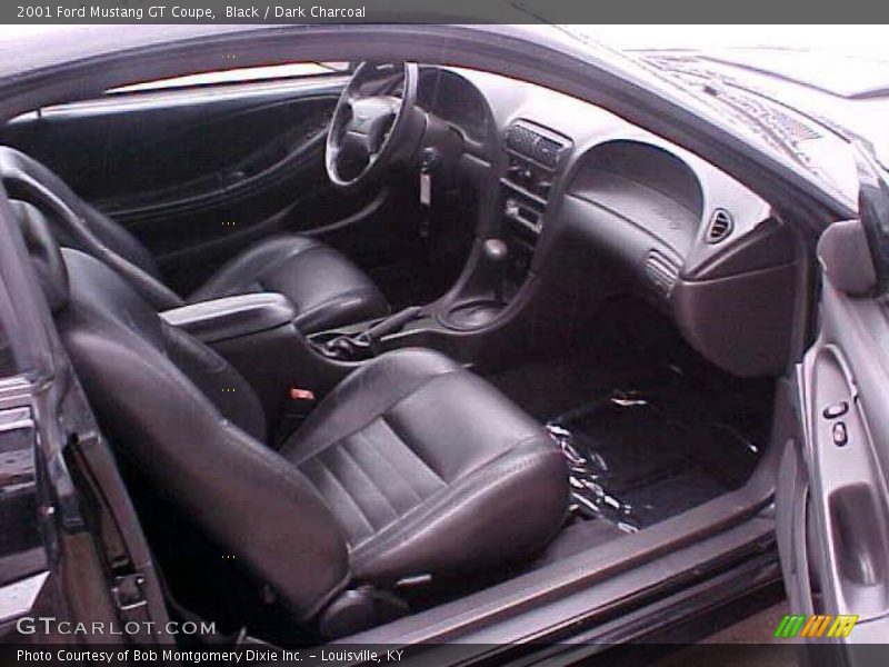 Black / Dark Charcoal 2001 Ford Mustang GT Coupe
