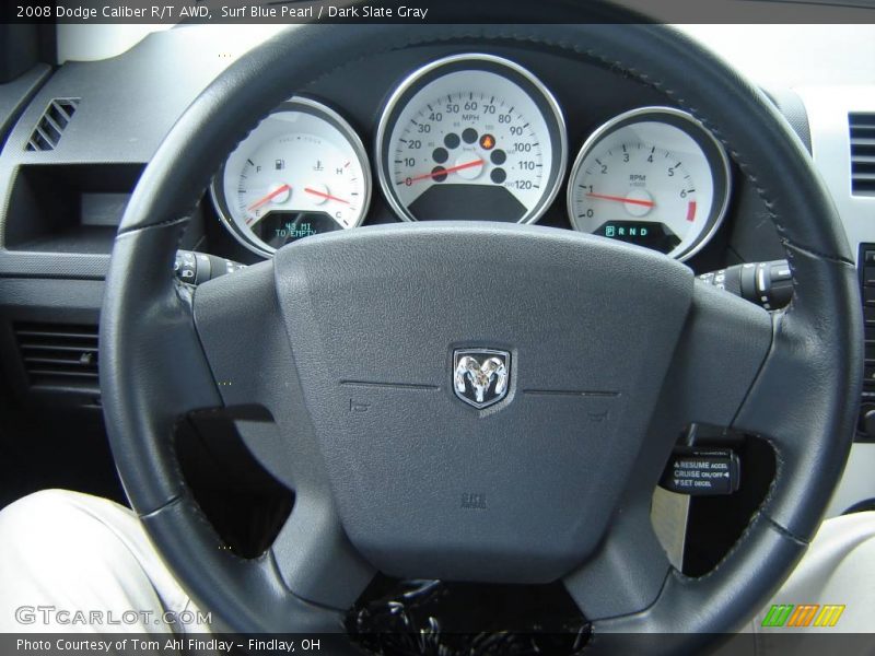 Surf Blue Pearl / Dark Slate Gray 2008 Dodge Caliber R/T AWD