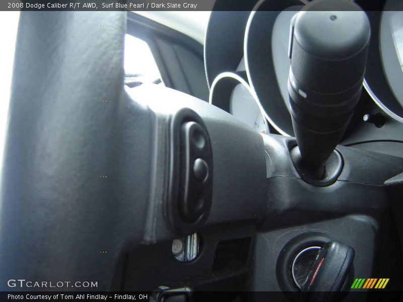 Surf Blue Pearl / Dark Slate Gray 2008 Dodge Caliber R/T AWD