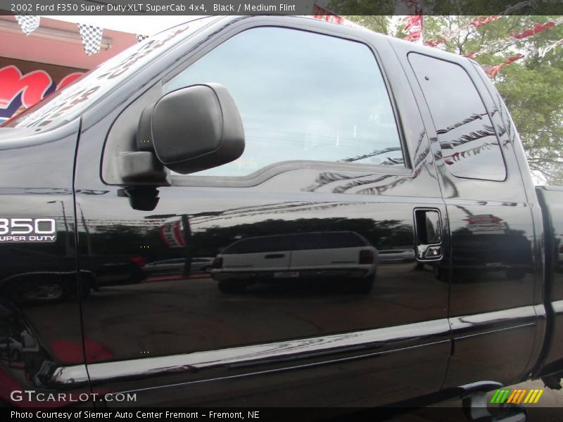 Black / Medium Flint 2002 Ford F350 Super Duty XLT SuperCab 4x4
