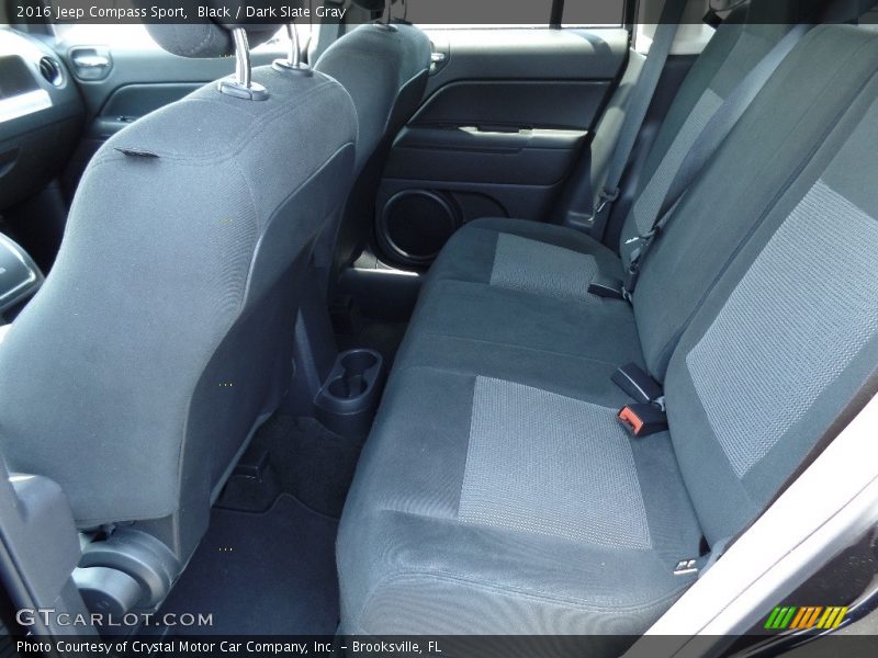 Black / Dark Slate Gray 2016 Jeep Compass Sport