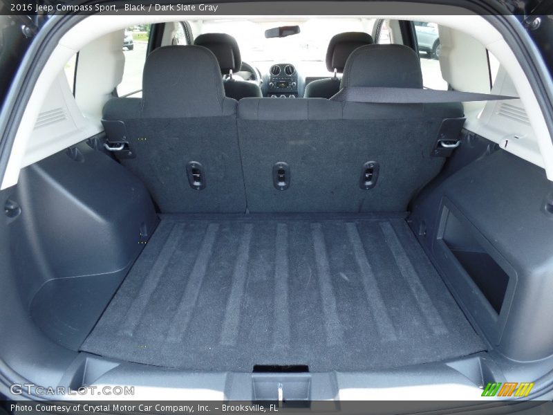 Black / Dark Slate Gray 2016 Jeep Compass Sport