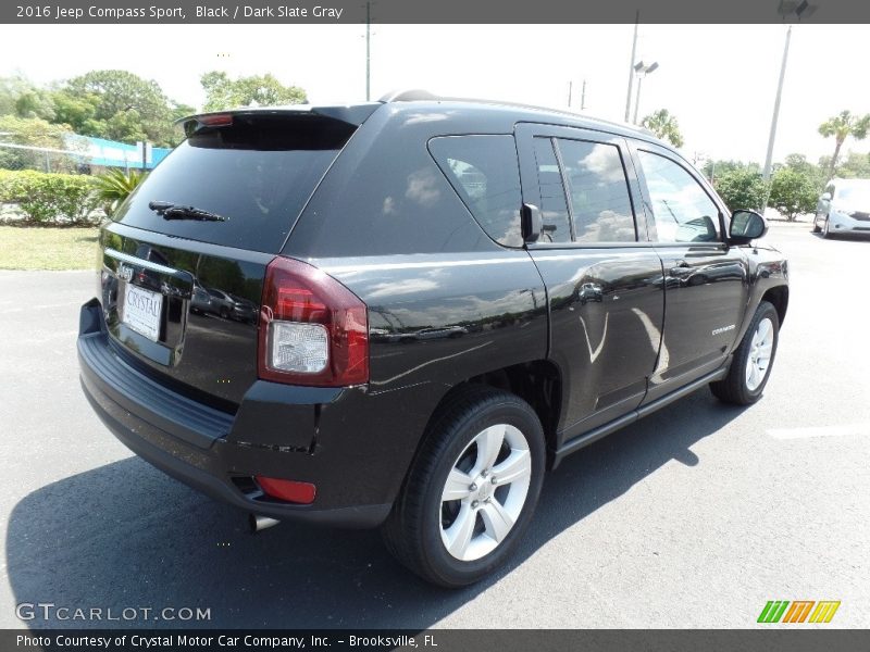 Black / Dark Slate Gray 2016 Jeep Compass Sport