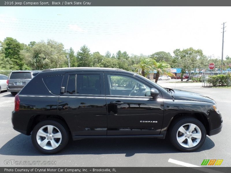 Black / Dark Slate Gray 2016 Jeep Compass Sport