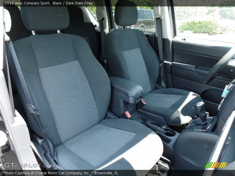 Black / Dark Slate Gray 2016 Jeep Compass Sport