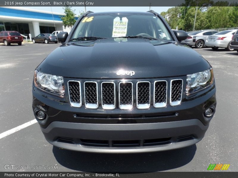 Black / Dark Slate Gray 2016 Jeep Compass Sport