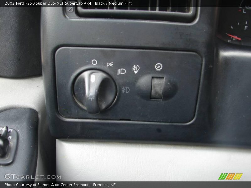 Black / Medium Flint 2002 Ford F350 Super Duty XLT SuperCab 4x4