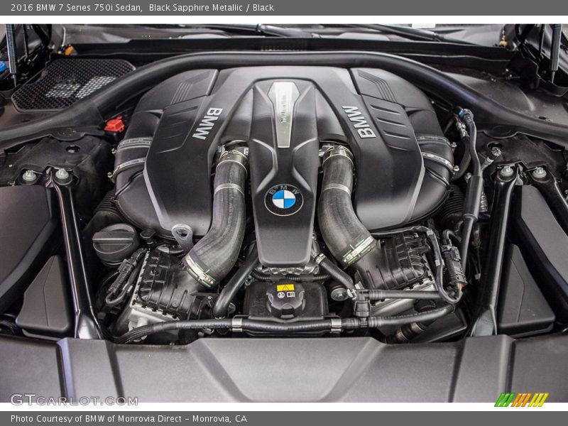  2016 7 Series 750i Sedan Engine - 4.4 Liter DI TwinPower Turbocharged DOHC 32-Valve VVT V8