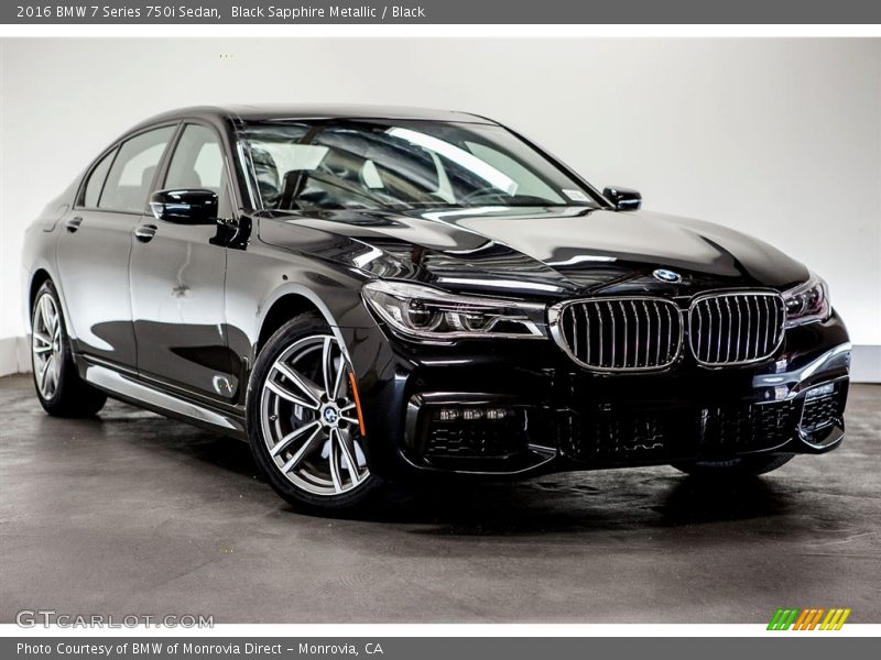 Front 3/4 View of 2016 7 Series 750i Sedan