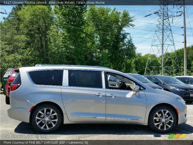 Billet Silver Metallic / Black/Deep Mocha 2017 Chrysler Pacifica Limited