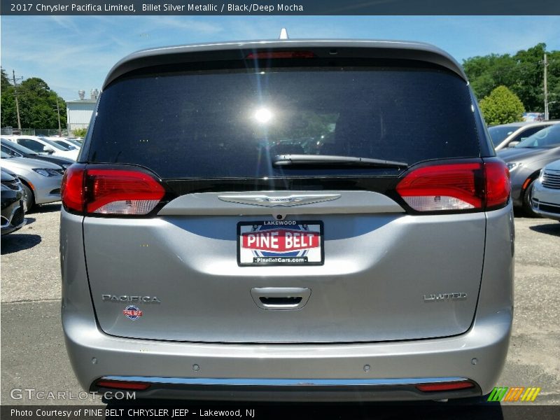 Billet Silver Metallic / Black/Deep Mocha 2017 Chrysler Pacifica Limited