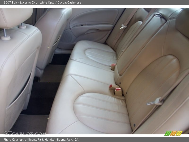 White Opal / Cocoa/Cashmere 2007 Buick Lucerne CXL