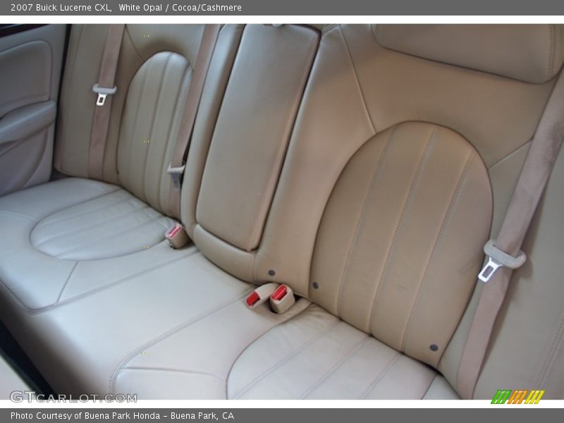 White Opal / Cocoa/Cashmere 2007 Buick Lucerne CXL
