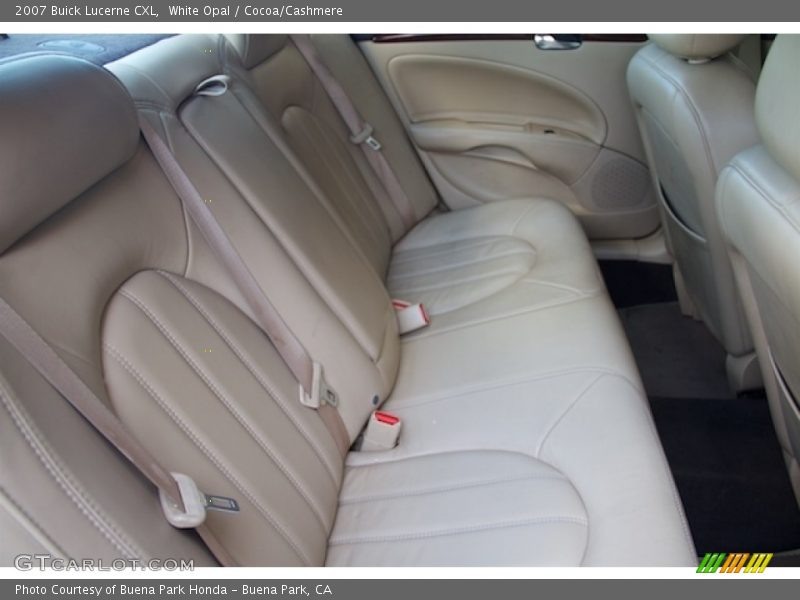 White Opal / Cocoa/Cashmere 2007 Buick Lucerne CXL