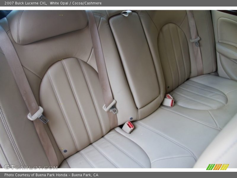 White Opal / Cocoa/Cashmere 2007 Buick Lucerne CXL